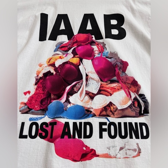 DRAKE Related Executive- It was all a blur IAAB Lost and Found Bra Tee Shirt XL - Picture 2 of 8